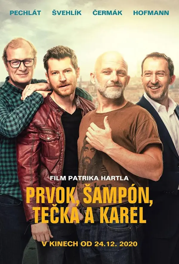 Элемент, Шампунь, Точка и Карел — постер
