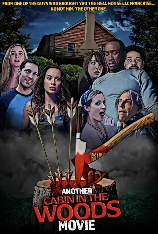 Another Cabin in the Woods Movie — постер